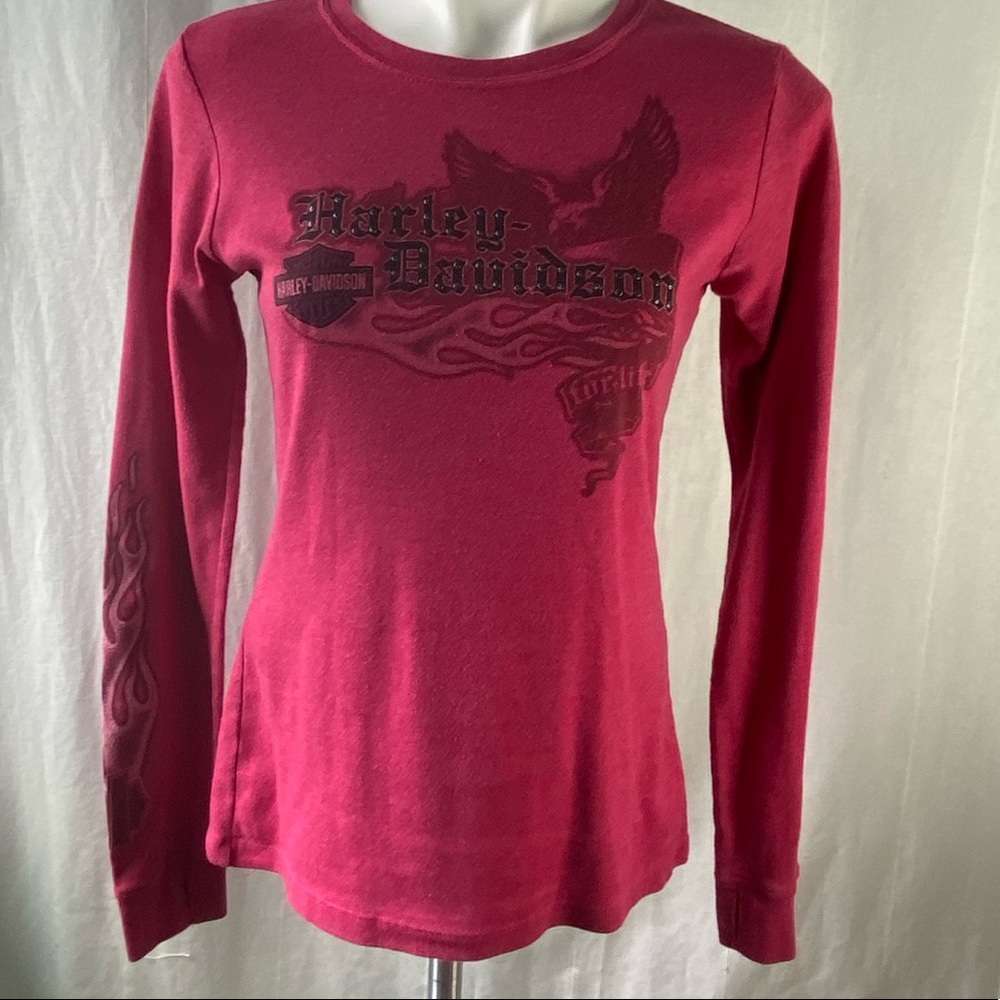 Women’s long sleeve Harley Davidson shirt